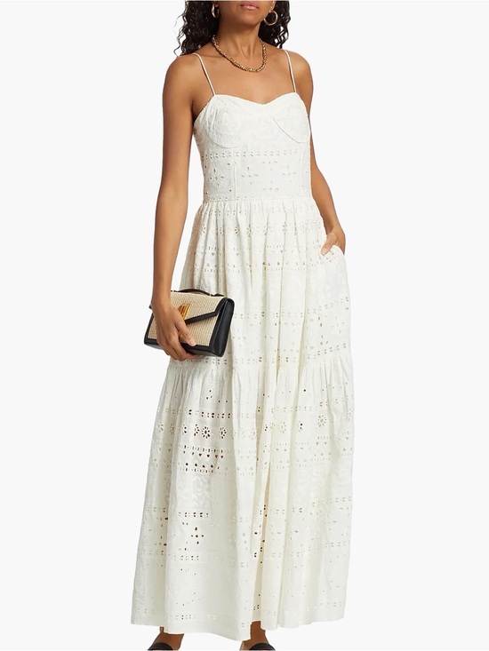 Carolina K Dresses & Skirts - Carolina K Lola Cotton Eyelet Maxi Dress